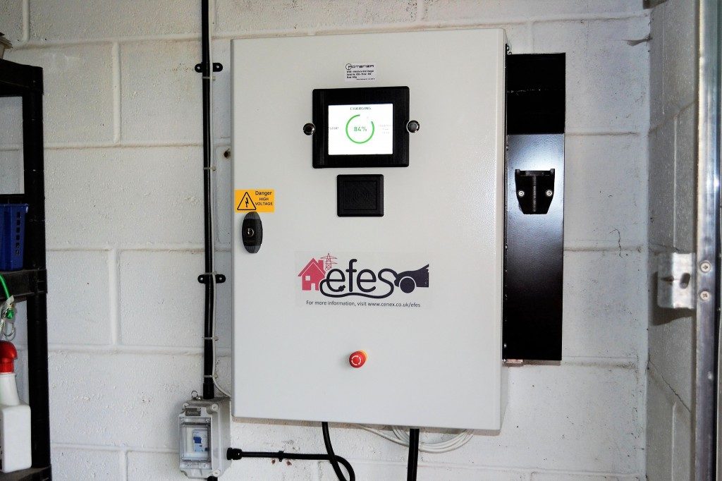 Cenex leading installation of the UK’s first domestic vehicle-to-grid unit